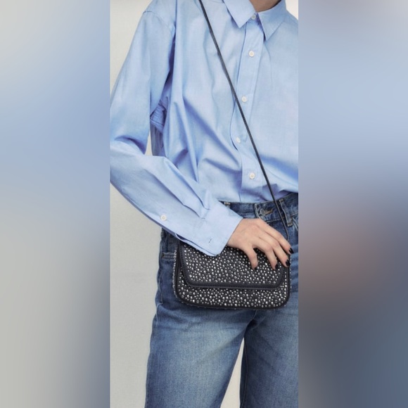 Studded rocker crossbody bag - Picture 2 of 4